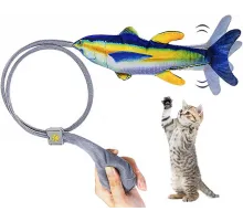 Mio Interactive fish shaped cat toy (k-522-5-70)