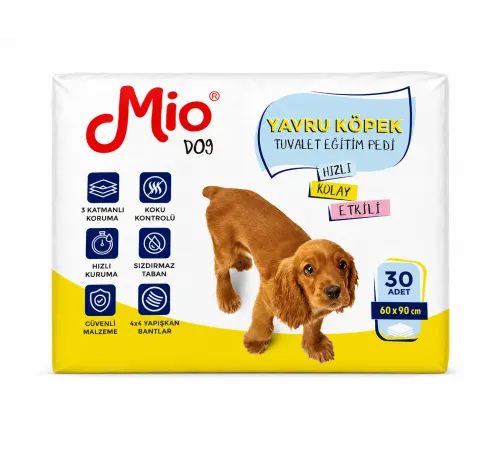Mio disposable dog diapers 60x90 cm (30 pcs)