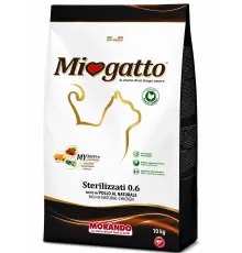 Miogatto sterilised adult cat dry with chicken (Qısırlaşdırılmış pişiklər üçün)
