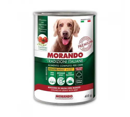 Morando Tradizioni adult dog can beef 405 g 