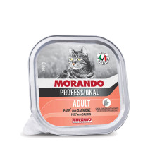 Morando adult cat salmon in loaf 100 g (лосось в паштете)