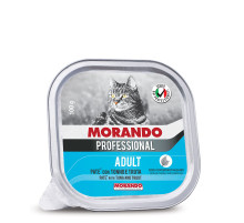Morando adult cat tuna trout in loaf 100 g (тунец форель в паштете)