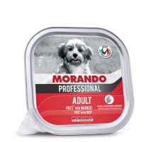 Morando adult dog beef in loaf 150 g (говядина в паштете)
