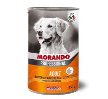 Morando adult dog can lamb rice 1250 g (ягненок)