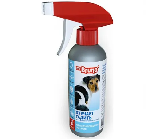 Mr. Bruno spray for dogs, weaning off crap 200 ml (Спрей отучающий собак гадить)