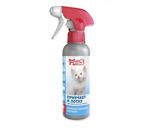 Ms. kiss spray for cats, teaches to the litter 200 ml (Спрей приучающий кошек к лотку)