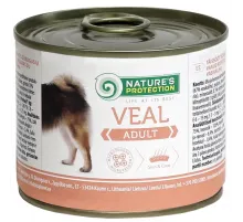 Natures Protection adult dog can veal 200 g (dana əti)