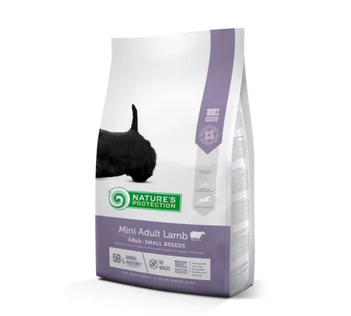 Nature's Protection adult dog small breed dry lamb (ягненок)