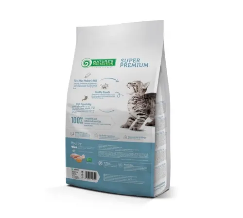 Nature's Protection kitten dry poultry and krill