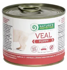 Natures Protection puppy can veal 200 g (dana əti)