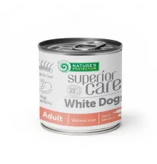 Natures Protection white adult dog all breed can soup tuna salmon 140 ml (tuna qızılbalıq)