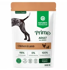 Natures Protection Prime adult dog with chicken and lamb 500 g 
