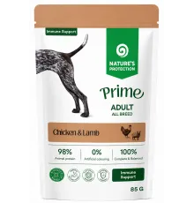 Natures Protection Prime adult dog with chicken and lamb 85 g 