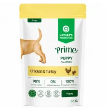 Natures Protection Prime puppy with chicken and turkey 85 g 