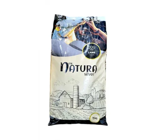 New Nature Silver gourmet adult dog dry with lamb