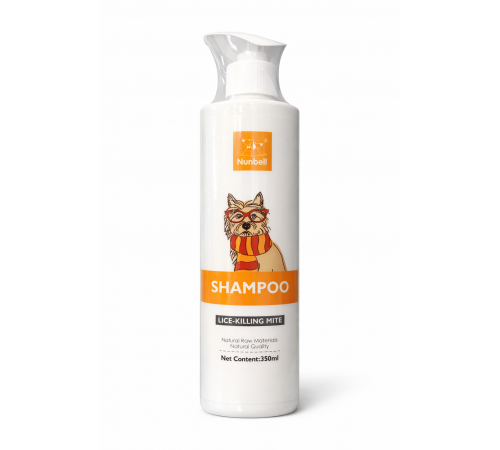 Nunbell lice killing mite shampoo for dog and cat 350 ml