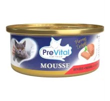 Prevital adult cat can mousse with beef 85 q (Mal əti)
