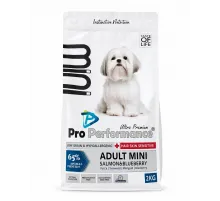 Pro perfomance adult dog mini salmon and blueberry dry 2 kg 