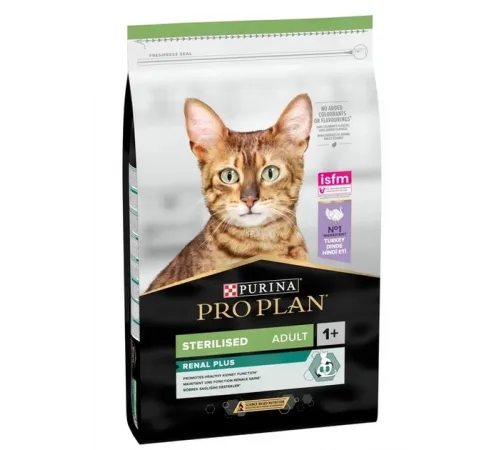 Purina Pro Plan adult cat sterilised dry turkey (Индейка, для стерилизованных)