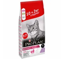 Purina Pro Plan adult cat delicate dry turkey (Индейка)