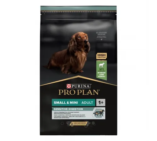 Purina Pro Plan small mini adult sensitive lamb (Ягненок)