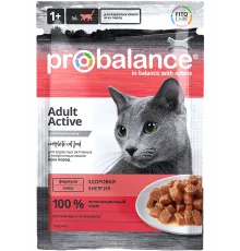 Probalance active adult cat can with chicken 85 g (Курица)