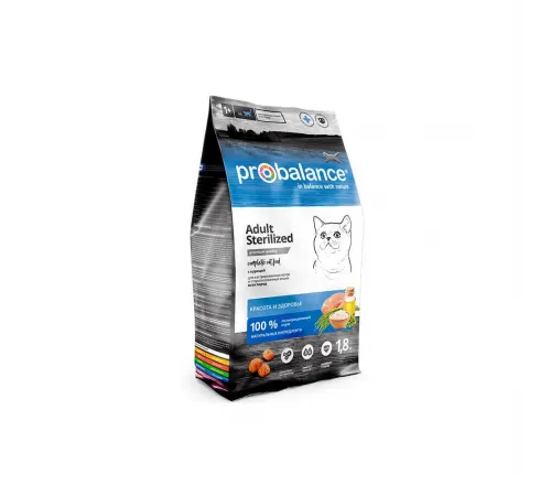 Probalance adult cat dry sterilised chicken (Курица, для стерилизованных)