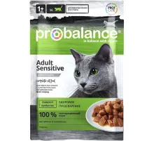 Probalance adult cat sensitive can with chicken 85 g (Курица)