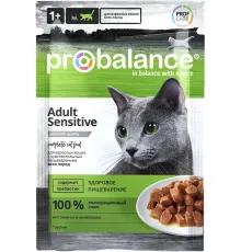 Probalance adult cat sensitive can with chicken 85 g (Курица)