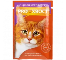Proxvost adult cat rabbit in gravy 85 g (Dovşan sousda)
