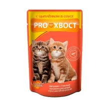 Proxvost kitten chicken in gravy 85 g (Цыпленок в соусе)