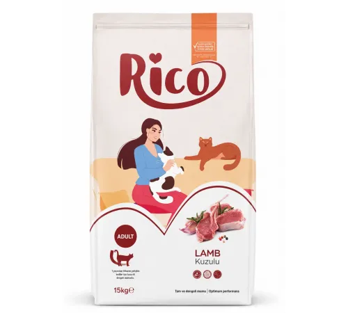 Rico adult cat dry lamb (Для кошек с ягнёнком)