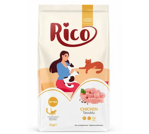 Rico kitten dry chicken (Для котят с курицей)