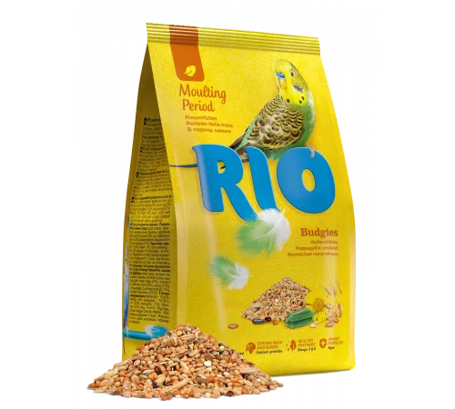 Rio food for budgies moulting period (для волнистых попугаев в период линьки)