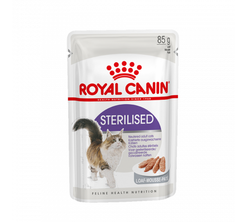Royal Canin cat sterilised wet in loaf 85 g 