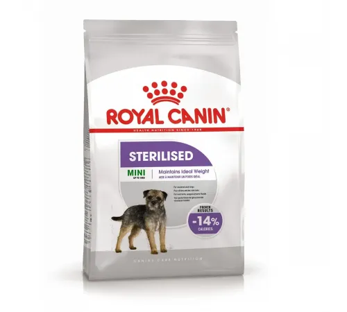 Royal Canin mini sterilised adult dog dry 