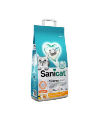 Sanicat clumping white duo 10 L (vanil və mandarin ətri ilə)