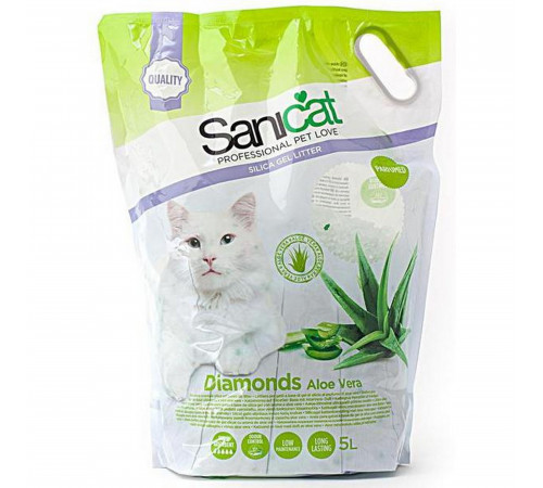 Sanicat silica gel diamond aloe 5 L 