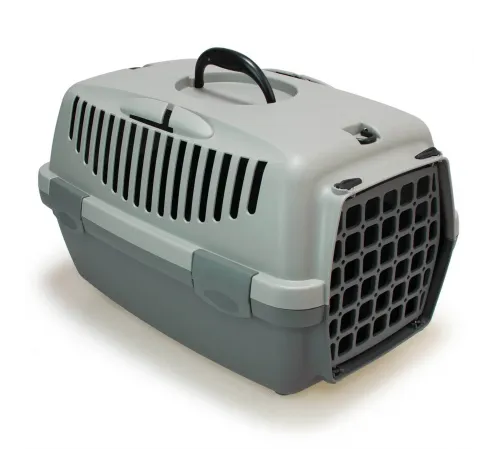 Stefanplast Gulliver 1 pişiklər və itlər üçün daşıyıcı, 48х32х31 sm (Foggy green)