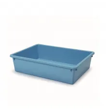 Stefanplast Tray açıq pişik tualeti, 40x30x10 sm (Göy)