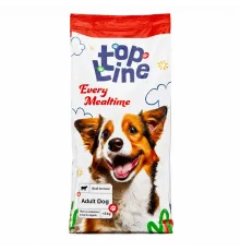 Topline adult dog dry beef (Mal əti)