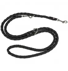 Trixie Cavo Leash плетеный поводок для собак S-M (черный)