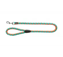 Trixie Cavo Leash, braided dog leash S-M (green-orange)