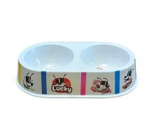 Double plastic bowl N2 830 (10 cm)