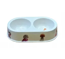 Double plastic bowl N1 829 (9 cm)