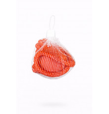 Hard ball on a rope for dogs (19 cm, 1191)