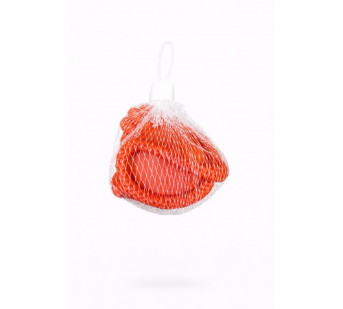 Hard ball on a rope for dogs (19 cm, 1191)