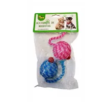 Set of two round mice (1105)