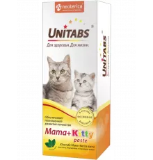 Unitabs Mama+Kitty паста с витаминами для беременных кошек и котят 120 мл