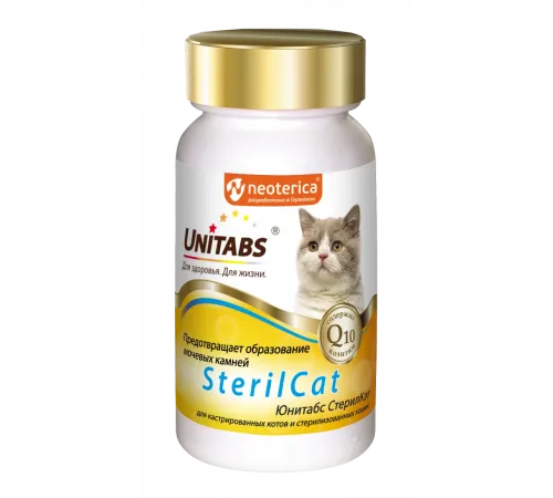 Unitabs SterilCat vitamins for sterilised cats (200 tablets)